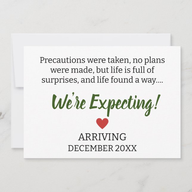 Försiktighetsåtgärder vidtogs, inga planer gjordes meddelande (Framsida)