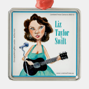 Försiktigt blandad brinnande Swift Ornament