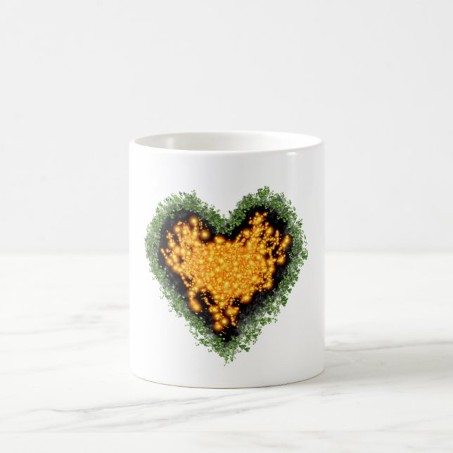 Försiktigt brandklot-serie kaffemugg (Center)