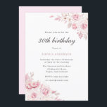 Försiktigt  Elegant Flowers 30års födelsedag Party Inbjudningar<br><div class="desc">Äkta  Elegant Blommor Womans 30års födelsedag-inbjudan Se vår butik för många fler bröllopsinbjudningar och matchande artiklar.</div>