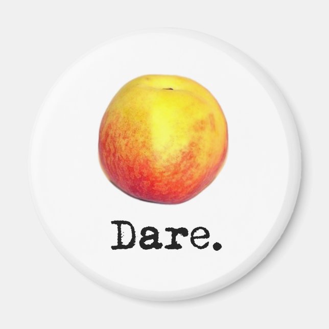 Försiktigt. Magnet (Framsidan)