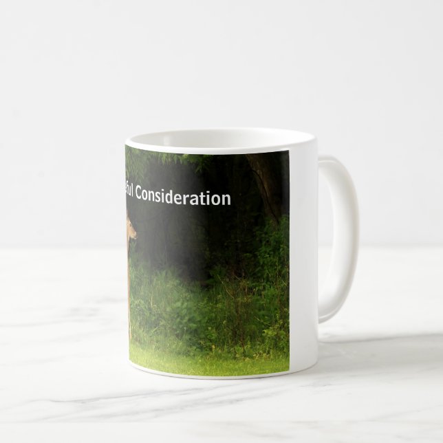 Försiktigt övervägande - mugg (Framsida höger)