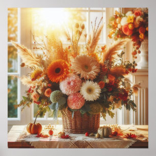 Försiktigt Poster för fallskärmsblommor