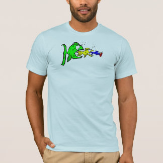 Försiktigt vad du äter tee shirt