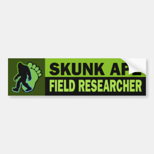 Forskare för Skunkapafält Bildekal