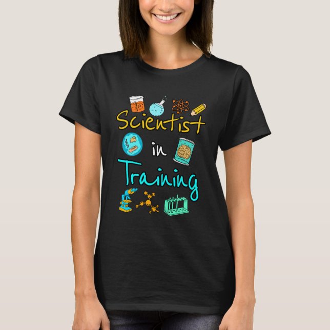 Forskare inom Älskare STEM T-Shirt (Framsida)