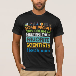 Forskare inom biologi och fysik t shirt