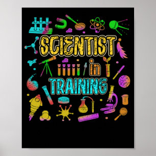 Forskare inom utbildning av vetenskapliga barn poster