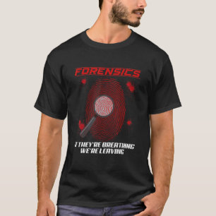 Forskare om kriminalteknik t shirt