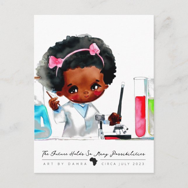 Forskare Vykort (Framsida)