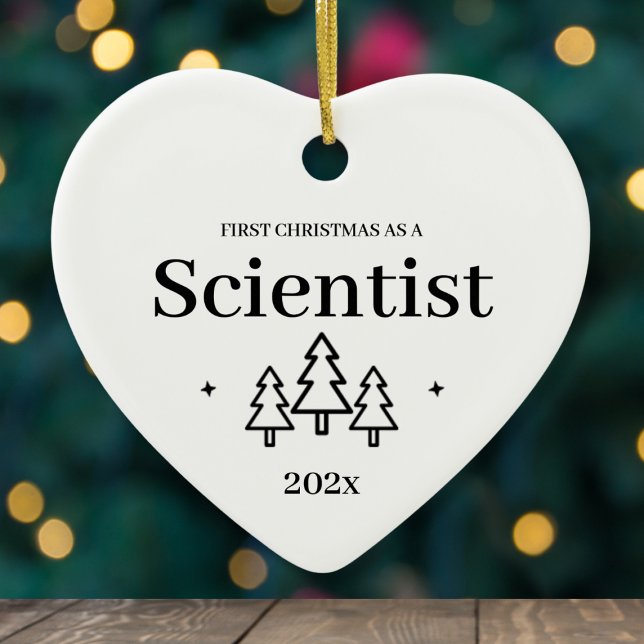 Forskaren 2026 julgranskula (Scientist New Job First Christmas Ornament
)