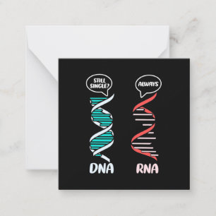 Forskarpresent Biologilärare Rna Anteckningskort