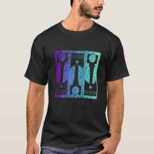 Förskjutning av kolvmotor T Shirt