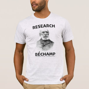 Forskning Antoine Béchamp Terrain Teori T Shirt