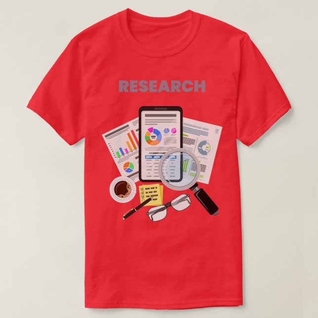 Forskning T Shirt (Design framsida)
