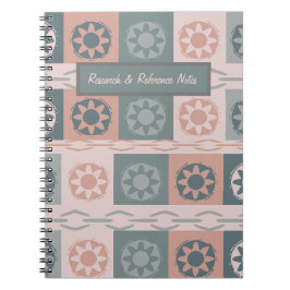 Forsknings- och referensanteckningar: anteckningsbok