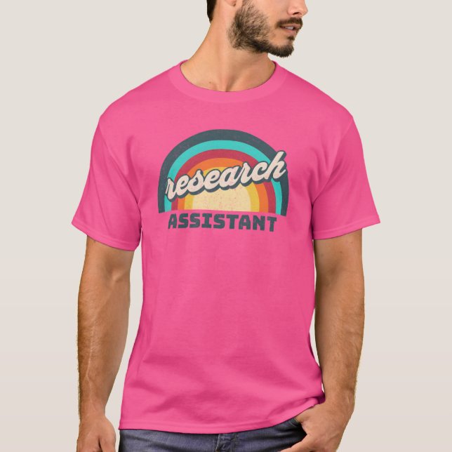 Forskningsassistent pojke t shirt (Framsida)