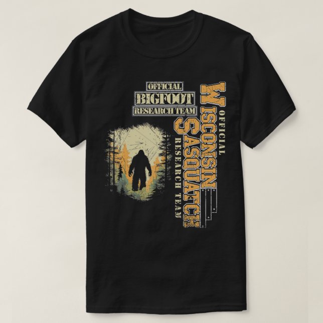 Forskningsgrupp för Wisconsin Believer T Shirt (Design framsida)