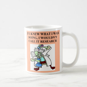 forskningskämt, forskningskämt kaffemugg