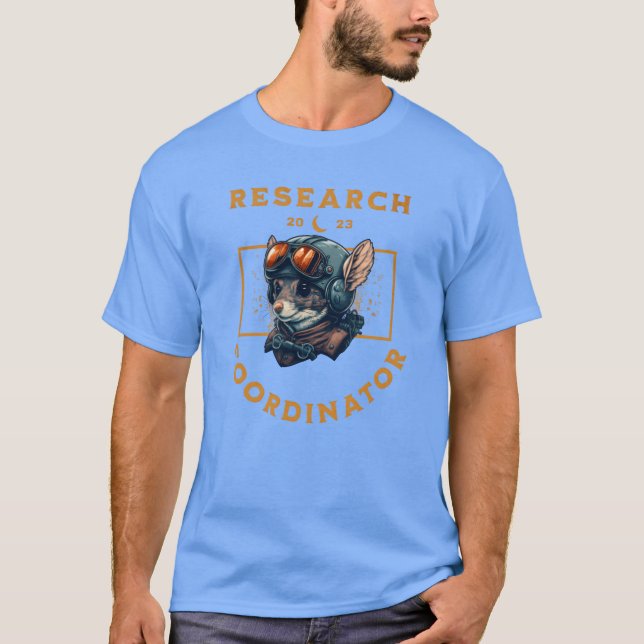 Forskningskoordinator vän t shirt (Framsida)