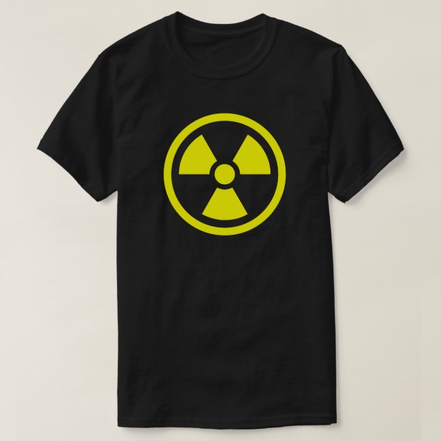 Forskningsröntgen vid RADIOAKTIV coola Tee Shirt (Design framsida)