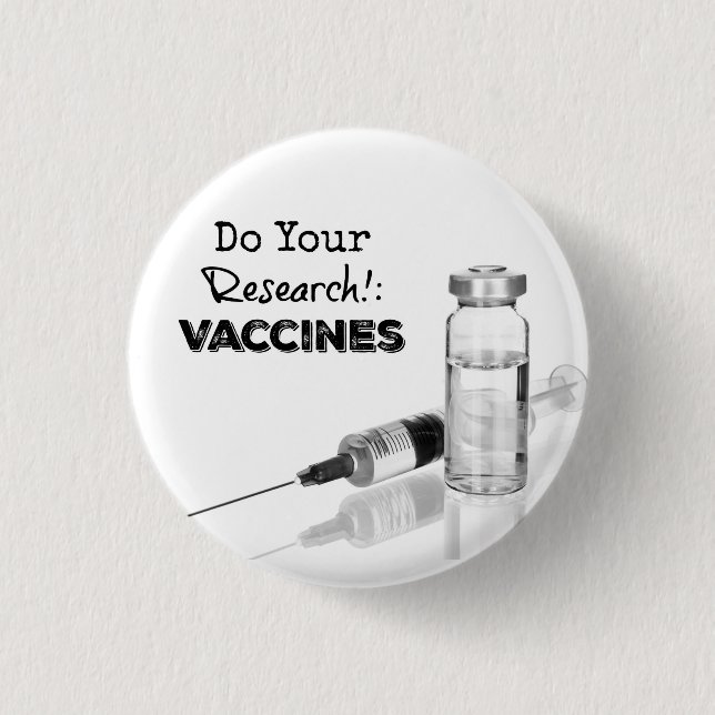 Forskningvaccin Knapp (Framsida)
