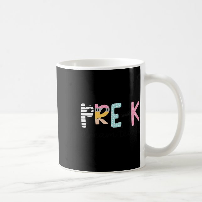 Förskola Dröm Lag Förskollärare Första Dag Sc Kaffemugg (Höger)
