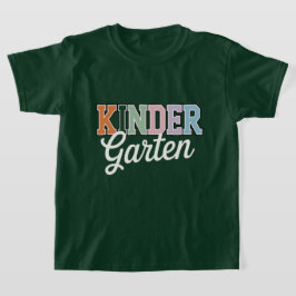 Förskola – Färgrik design för tillbaka till skolan T Shirt