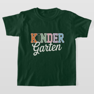 Förskola – Färgrik design för tillbaka till skolan T Shirt
