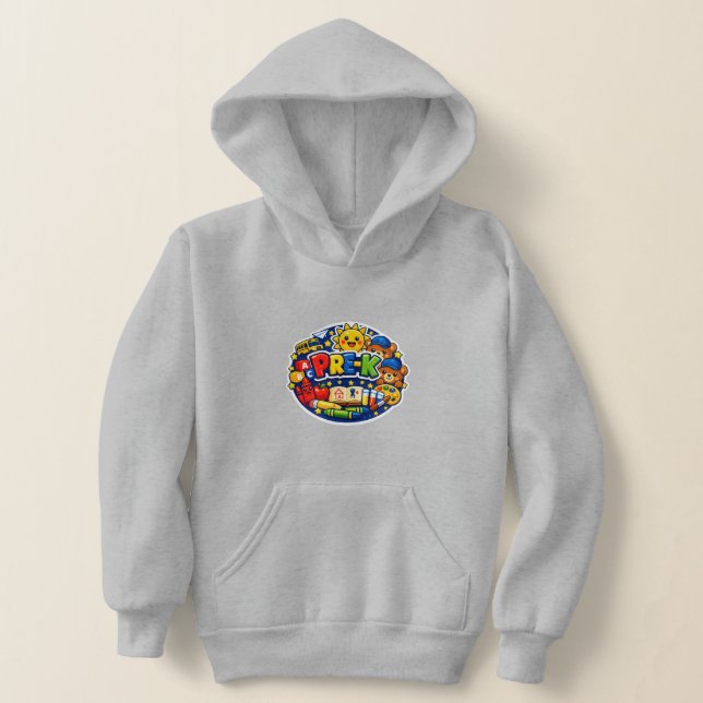 Förskola hoodie t shirt (Laydown)