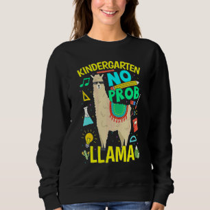 Förskola Inget Prob Llama Tillbaka Till Skolan T Shirt