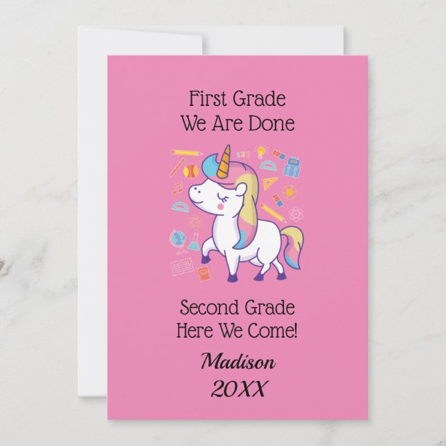 Förskola Kindergarten Elementär skolskjuts uppåt Inbjudningar (Framsida)