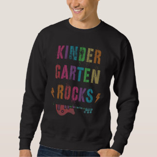 Förskola Rocks Elev Lärare Squad Förskola Te Lång Ärmad Tröja