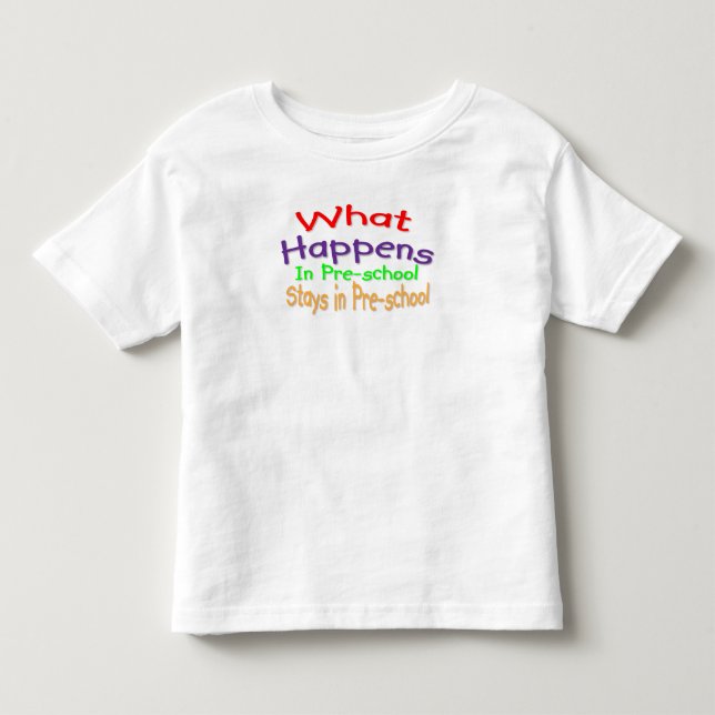 Förskola T-shirt (Framsida)