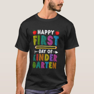 Förskola tillbaka till skolan första dagen i skola t shirt