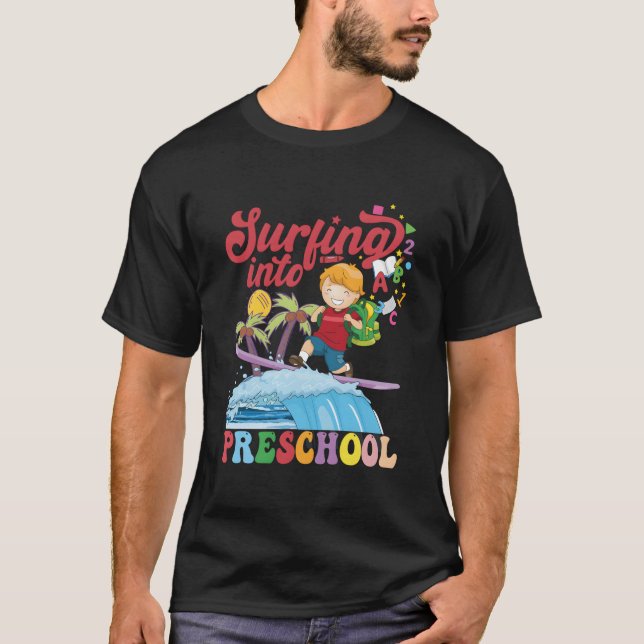 Förskola Tillbaka Till Skolan T Shirt (Framsida)