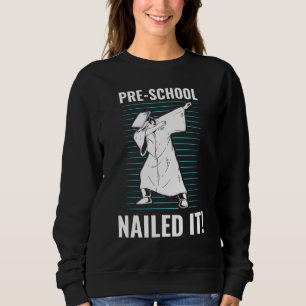 Förskolan njuste det Dabbing Boy Pre-Schooler Grad T Shirt