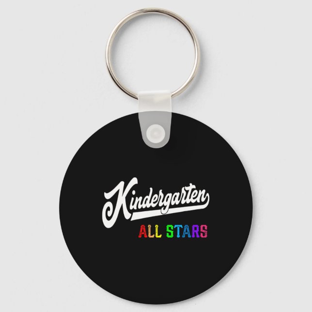 Förskole All Stars Lärarlag  Nyckelring (Framsida)