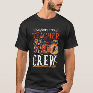 Förskole Boo Besättning Lärare Barn Halloween Kost T Shirt
