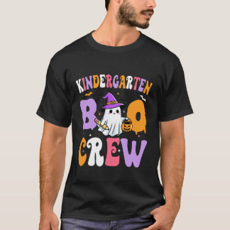 Förskole Boo Crew Kuslig Förskola Halloween T Shirt