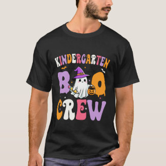 Förskole Boo Crew Kuslig Förskole Halloween T Shirt