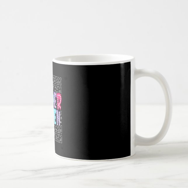Förskole Dröm Lag Första Skoldagen Tillbaka Kaffemugg (Höger)
