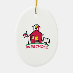 FÖRSKOLE- JULGRANSPRYDNAD KERAMIK