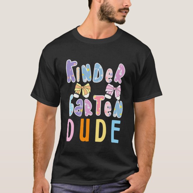 Förskole Kille Pojkar, lärare, flicka Tillbaka til T Shirt (Framsida)