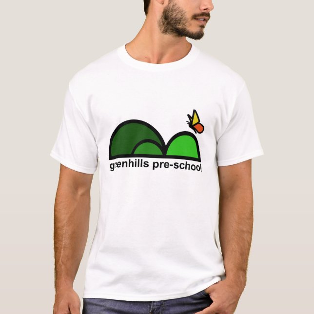 förskole- klassiker för greenhills tee shirt (Framsida)