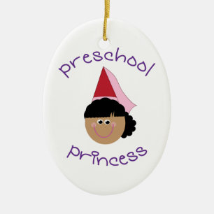 Förskole- Princess Julgransprydnad Keramik