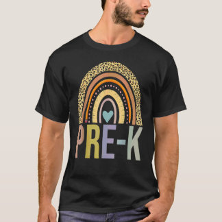Förskole Rainbow Flickor Pojkar Lärare Team Pre K T Shirt