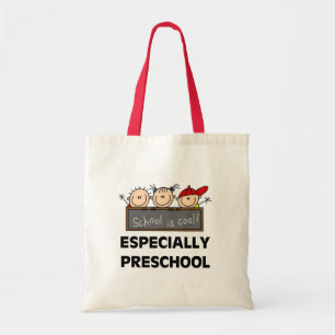 Förskole- School är kalla Tshirts och gåvor Tygkasse