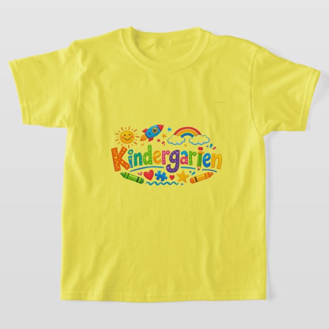 Förskole T-Shirt  (Laydown)