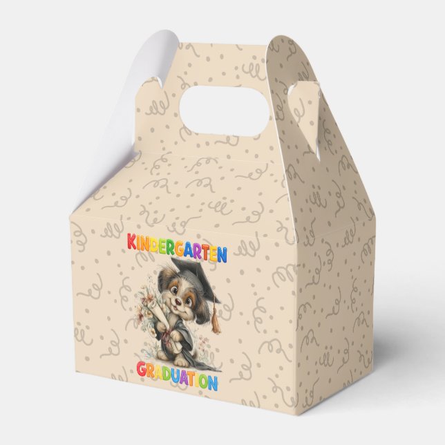 Förskoleavslutning Presentaskar (Baksidan Sidan)